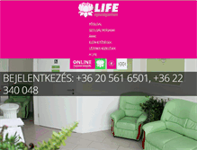 Tablet Screenshot of lifecentrum.hu